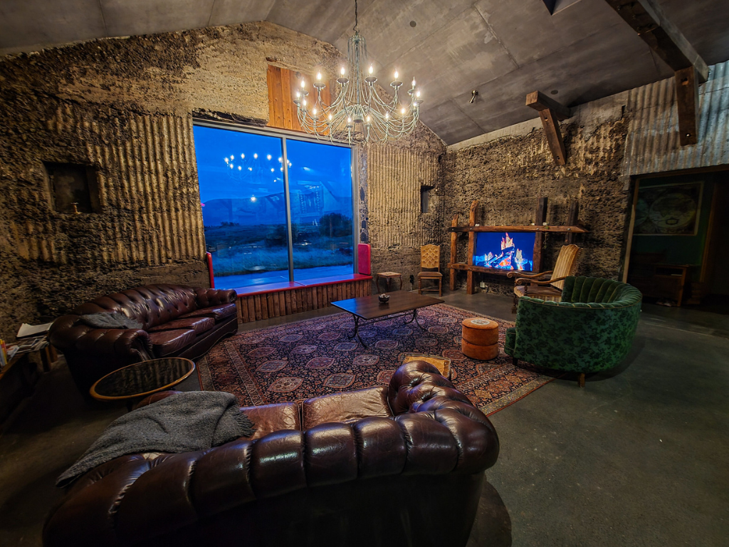 living room night