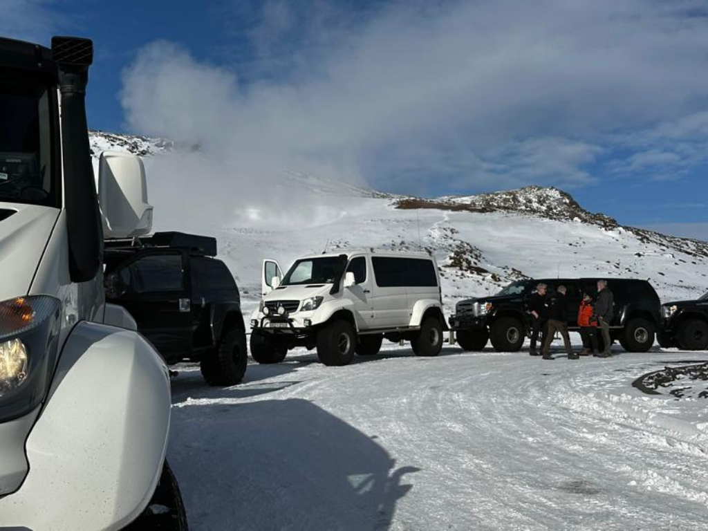 Corporate Retreat that took super jeeps out for the day